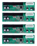 2-pack Pata Ide To Sata Hard Drive Converter Adapter för 3,5/2,5 HDD