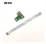 USB laddningsportuttag Kretskort för 12-pin JDS 011 030 040 055 14-pin 001-kontakt för PS4-kontroller