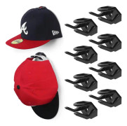8 st Hatthakar Sticky Hat Hook Baseball Hat Rack Vägg