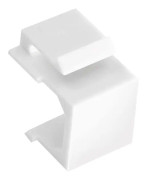 30-pack tomma jack-insatser för väggplatta och patchpanel - vit