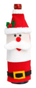 Christmas Wine Bottles Bags, Christmas Bottle Cover Santa