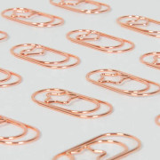Söta Mini Styling Gemklämmor Söta Mini Styling Gemklämmor (50 st Roséguld)