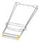 Cook Chef Rostfritt stål Vikbar Hot Dish Plate Clip Tong DXGHC
