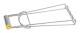 Cook Chef Rostfritt stål Vikbar Hot Dish Plate Clip Tong DXGHC