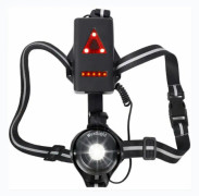 USB Laddningsbar LED Löplampa - Vattentät - 500 Lumen - Justerbar Belysningsvinkel - Perfekt Belysning