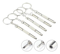 Bärbar skruvmejsel för glasögon Multifunktionell skruvmejsel Gadget för glasögon