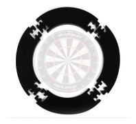 Dartfångare, 4 delar, skyddsring för 45 cm darttavla, stabilt väggskydd, EVA, total diameter 71 cm