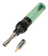 Health Gear Mini Gasbrännare Lödkolv, Sladdlös Butan Lödkolv, med 8 ml Påfyllningskapacitet Reparation (Grön)