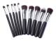 10 st Makeup BrushBlack