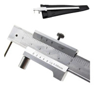 Dragbar Vernierkaliper, Hög Mätnoggrannhet 0,05 mm, Rostfritt