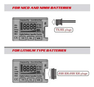 Digital batterikapacitetstestare, batterikapacitetsspänningskontroll