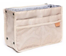 Bag In Bag Dragkedja Nylon Organizer Väskor Stor förvaring