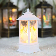 Christmas Lantern Light Merry Christmas Tree Ornaments Xmas Gif Vit ängel