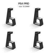 DATA FROG Väggfäste För PS4 Slim Pro Feet Stativ Konsol Horisontell Hållare Spelmaskin För Playstation 4 Tillbehör