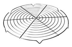Rund kakgaller, metallkylningsgaller, kakgaller 32,5 cm, kylning