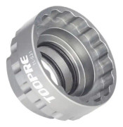 IC Cykel 12Speed ​​Kedjering Låsring Adapter Demonteringsverktygsfäste Silver one size