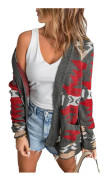 Dam tröja cardigan kappa XL