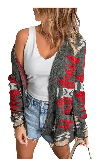 Dam tröja cardigan kappa XL