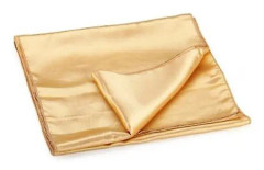 Löpare Bordsduk Center I Satänguld 30 * 275 Cm