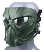 Airsoft Mask Full Face Tactical Mask med Ögonskydd Slagfast för CS-spel color 2