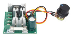 Motorhastighetsregulator DC6~90V 0,01~1000W PWM-hastighetsomkopplare med säkring-1 stycke