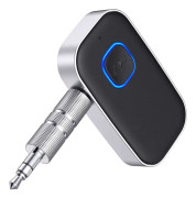Bil Bluetooth Aux-adapter, Brusreducerande 3,5 mm Aux Bluetooth 5.0 Musikmottagare för Hemstereo, Trådbundna Hörlurar, Handsfree Samtal