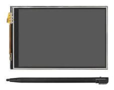 3,5-tums pekskärm för 4b 3b+ pekskärm 450x320 Lcd Spi resistiv med pekstift