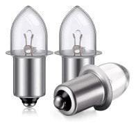 6-volt/4d-4,8-volt 0,75a bajonettbas Krypton ersättningslampa ficklampa lampor (3 delar)