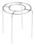 Rund ångställningsställ, rostfritt stål ångställningsställ, bakning, multifunktionellt kylställ, kökstillbehör för kexbröd Chiffon Cake (1 st)