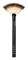 Kokie Fan Brush BR605 Svart