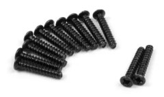 BLACKZON Countersunk Self Tapping 2x12mm (12pcs)