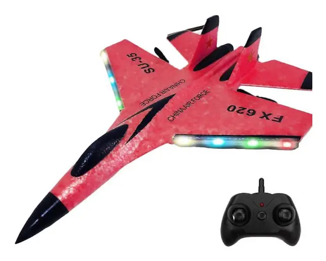 RC Skumflygplan Su-35 Fx-620 Ty8 Radiostyrd Segelflygplan Fjärrstyrd Jaktplan
