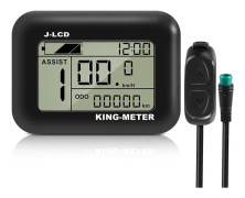 King-meter J-lcd Display Elcykel Instrument Monitor E-bike Hastighetspanel Led Tft Kit