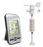 Väderstationer, väderinstrument med LCD-display väder Fo
