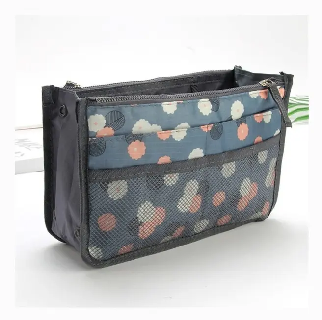 Organizer Insert Bag Dam Nylon Travel Insert Organizer Handväska