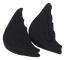 1 par Ny cap Svampplugg Dam Justera storlek Inso Black