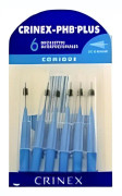 Crinex PHB Plus koniska borstar 6 enheter
