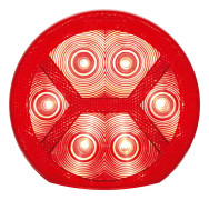 Fultyme Rv Runt Led Ljus 590-1190 Röd