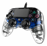 Wired llluminated Compact Kontroll Blå (PS4/PC)