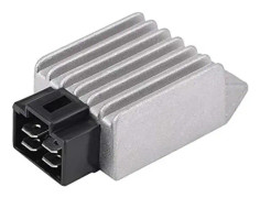 4-stifts hane kontakt regulator likriktare, Keenso 12V regulator likriktare för 50cc till 150cc ATV moped GY6 scooter