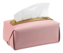 Galaxy Bilförtjockad Vattentät Förvaringsställ Tissue Box (Stil D) 1 Styck Rosa