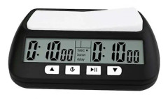 Yisheng Ys-902 Chess Timer Go Competition Chess Clock (svart engelsk version)