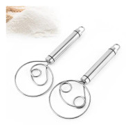 Degvisp 2-pack Premium Rostfritt Stål Visp Handmixer