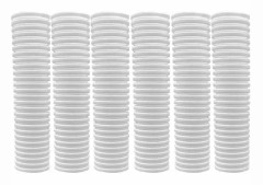 Bagageutrymmeskydd Trädbarksskydd Nät Skydd Växter Bagageutrymme Skydd Plast Väderbeständigt Återanvändbart Träd 6st, Vit, 40*4,8cm
