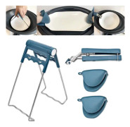Set med 4 gripklämmor