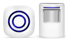 Dörrklocka,Trådlös Business Dörrrörelsesensor Detektor Smart besöksdörr