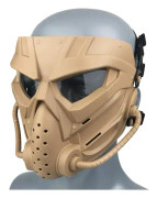 Airsoft Mask Full Face Tactical Mask med Ögonskydd Slagfast för CS-spel color 1
