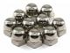 M16 Acorn Cap Nut Hex Nut Set 304 Rostfritt Stål (10 st)