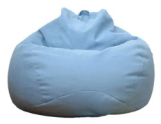 Extra Large Bean Bag Stolar Soffa Cover Inomhus Lazy Lounger F?r Vuxna Barn blå 100x120cm Cherry