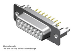 Molex 1731091930 D-SUB-kontakt Antal poler: 50 Lödstift 1 st